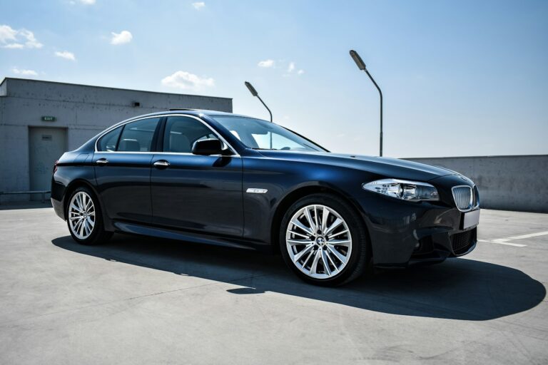 Black sedan for economy car service